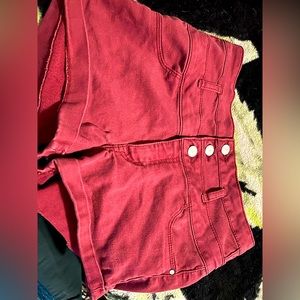 I’m selling high waisted jean shorts